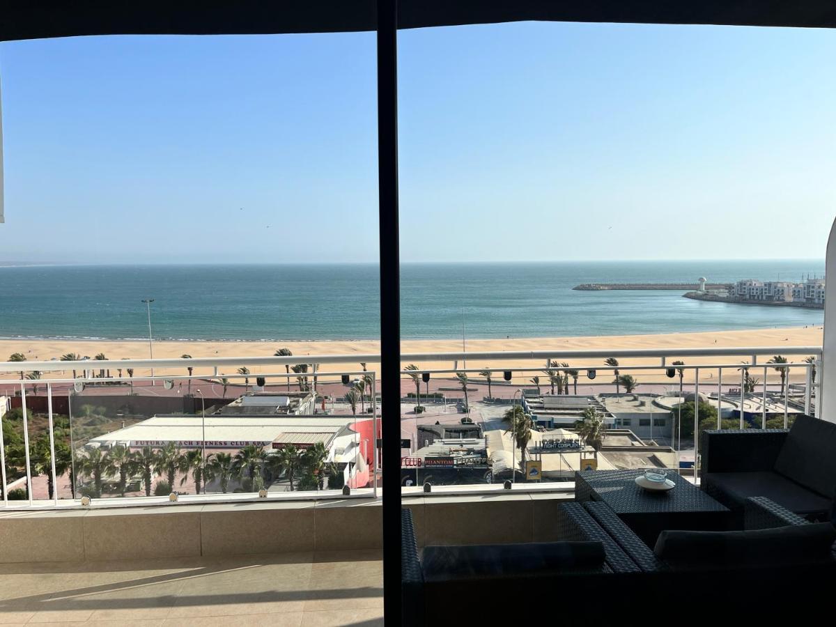 Luxury Apartment 105Sqm Terrace Seafront Wifi Unlimited Agadir Exterior foto